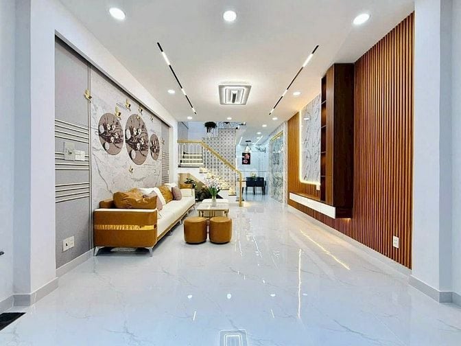 Nhà 1 lầu 2pn mới Tân kiên, Bình chánh 50m2 gần cầu Chợ Đệm, giá 868Tr