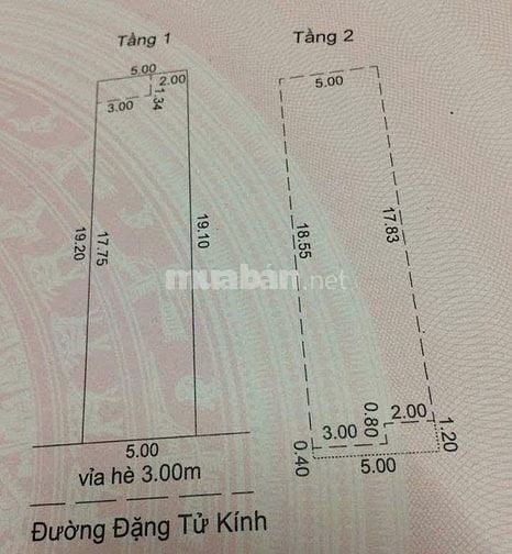 Bán nhà mặt tiền trung tâm số 10 đường Đặng Tử Kính, phường Hải Châu