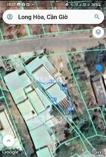 Bán đất Cần Giờ 2MT Lương Văn Nho 40m
