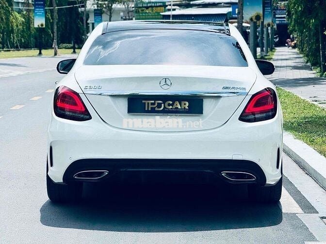 C300 AMG 2020 - TRẮNG NỘI THẤT NÂU - 33000