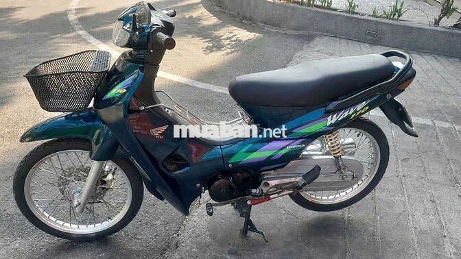 Wave 110 Hq biển tphcm 5 số, căm đĩa, màu xanh