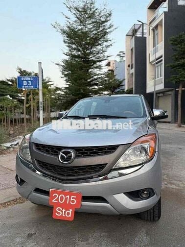Mazda BT 50 2015 2.2L 4x2 AT - giá ngang số sàn