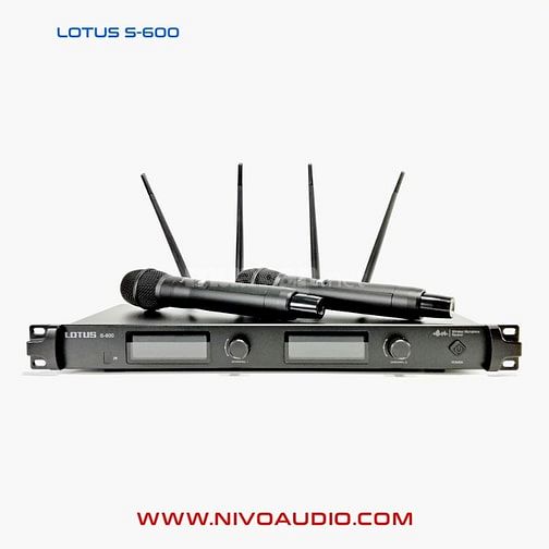 Micro không dây nhập khẩu chính hãng.  LEWITT LTS240 Dual D giá 6.500.
