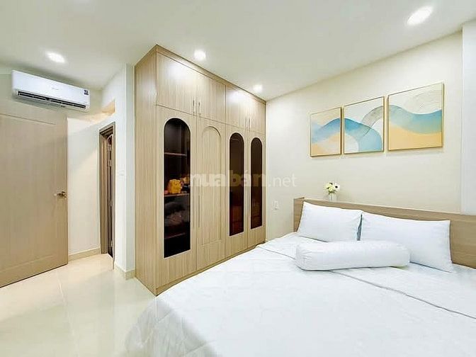 Nhà 4,5 x 9 nở hậu 5m đúc 1 trệt 2 lầu huỳnh khương an p5 gò vấp 