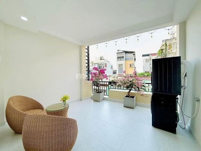 Nhà 4,5 x 9 nở hậu 5m đúc 1 trệt 2 lầu huỳnh khương an p5 gò vấp 