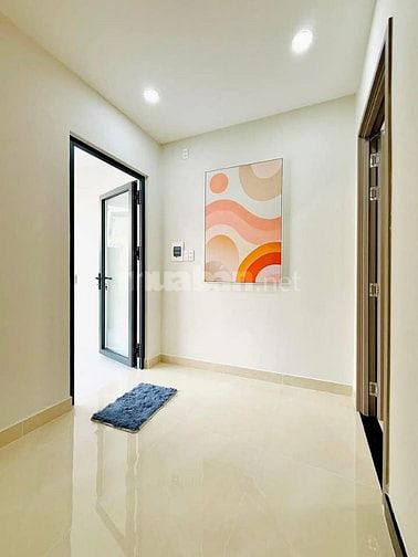 Nhà 4,5 x 9 nở hậu 5m đúc 1 trệt 2 lầu huỳnh khương an p5 gò vấp 