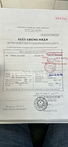 tôi chủ nhà cần bán nhà cấp 4, đường trần thị bốc huyện hóc môn 
