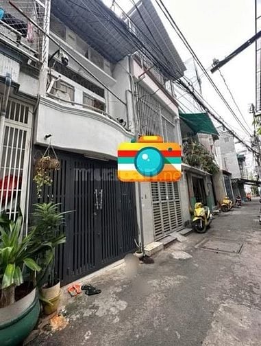 2ty880 Hẻm xe hơi hẻm thẳng cách mt 70met nhà 1 trệt lửng lầu 2pn