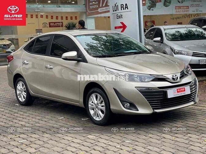 Toyota Vios 2020 1.5G CVT - 46.000 km có ht vay