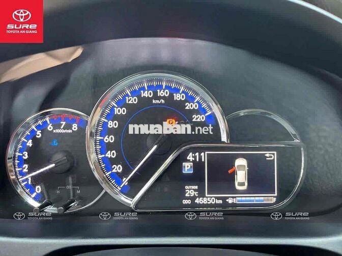 Toyota Vios 2020 1.5G CVT - 46.000 km có ht vay