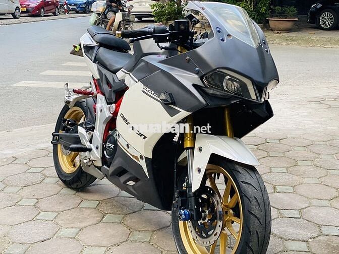 GPX Demon 150 GR XÁM TRẮNG  Sport Nhập 2022