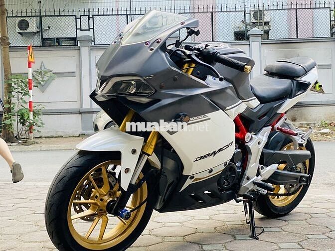 GPX Demon 150 GR XÁM TRẮNG  Sport Nhập 2022