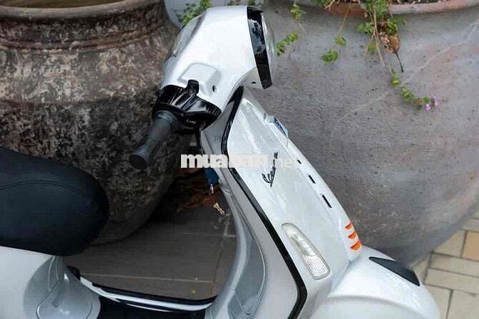 Vespa Primavera abs iget bạc poscher + đầu cong