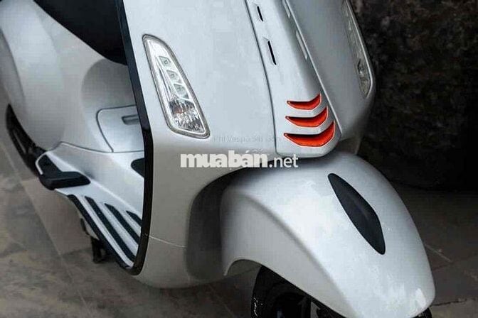 Vespa Primavera abs iget bạc poscher + đầu cong