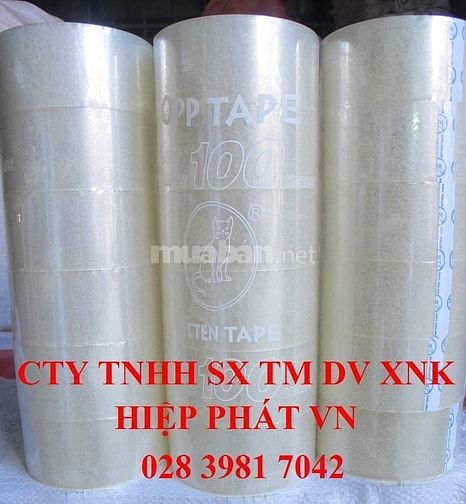 Cty Hiệp Phát cần tuyển nam công nhân sản xuất băng keo