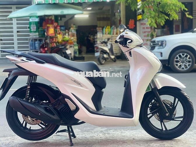 SH 125 Mẫu mới trắng zin êm.Khoá smatkey