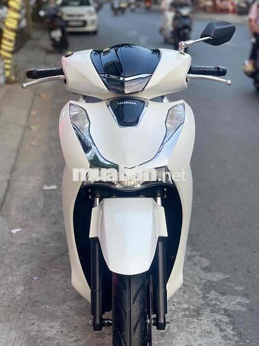 SH 125 Mẫu mới trắng zin êm.Khoá smatkey