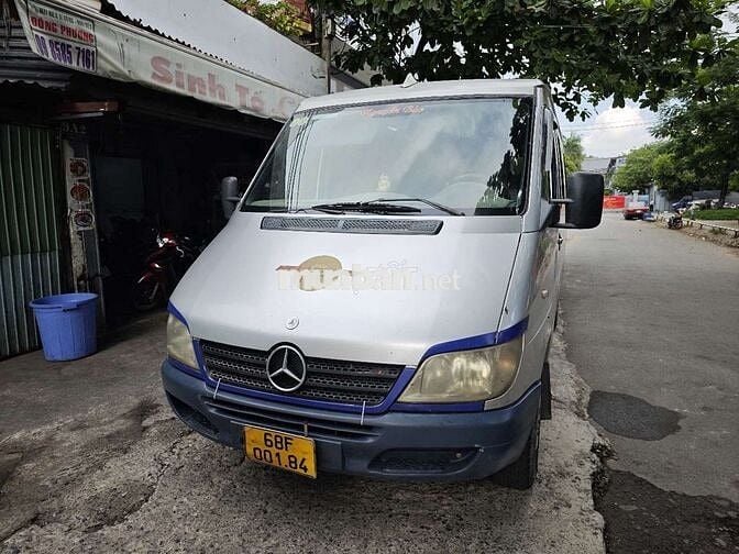 Mercedes Sprinter 2005 16 chỗ - BAO CẢI TẠO 3 CHỖ