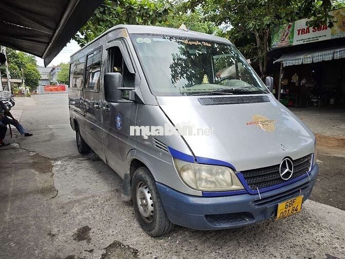 Mercedes Sprinter 2005 16 chỗ - BAO CẢI TẠO 3 CHỖ