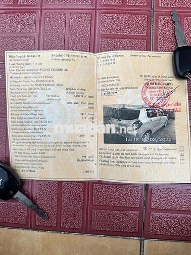 Suzuki Celerio 2019 1.0 CVT - 98000 km số tự động