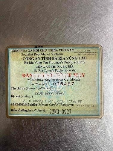 WAVE S 2010 BS 72 HỖ TRỢ GÓP QUA N.HÀNG CÓ ĐỖI XE