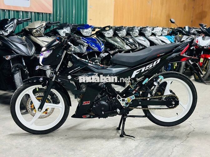 XE MÁYTHANH TÙNG_SATRIA 150 ĐEN ĐỘ MÁY BAO ZIN