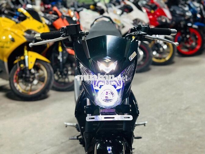 XE MÁYTHANH TÙNG_SATRIA 150 ĐEN ĐỘ MÁY BAO ZIN