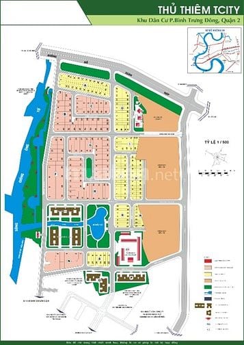 Bán đất dự án Đông Thủ Thiêm đường Nguyễn Duy Trinh (375m2) 105 tr/m2