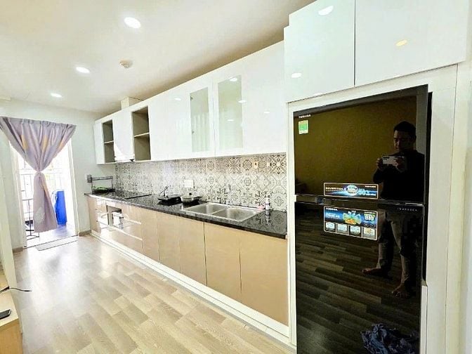 Chung cư Saigonres. Nguyễn Xí,p26, Bình THạnh:45m2,có nt 1p ngủ,10tr/t