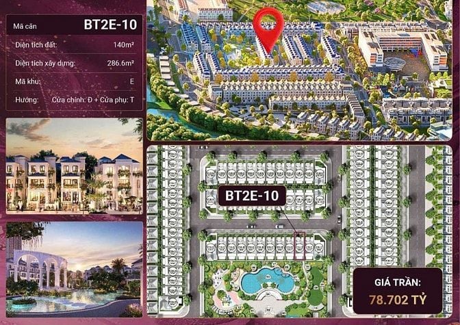 Cập nhật các căn biệt thự bán khu Kita KĐT Ciputra, Tây Hồ, Hà Nội 