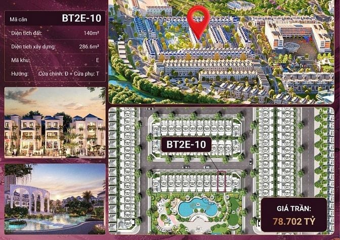 Cập nhật các căn biệt thự bán khu Kita KĐT Ciputra, Tây Hồ, Hà Nội 