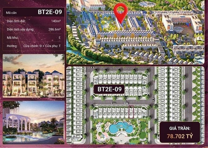 Cập nhật các căn biệt thự bán khu Kita KĐT Ciputra, Tây Hồ, Hà Nội 