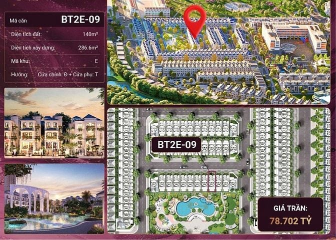 Cập nhật các căn biệt thự bán khu Kita KĐT Ciputra, Tây Hồ, Hà Nội 
