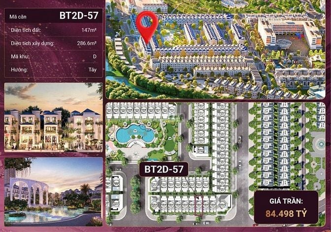 Cập nhật các căn biệt thự bán khu Kita KĐT Ciputra, Tây Hồ, Hà Nội 
