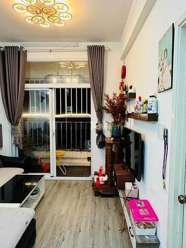 Chung cư Saigonres, Nguyễn Xí, BT: 1p ngủ, ban công, 45m2, 10tr5