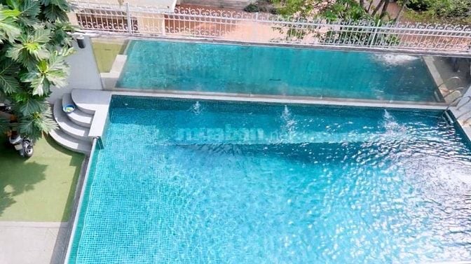 Cho thuê BT thiết kế hiện đại view sông 5PN, hồ bơi, có thang máy, 420
