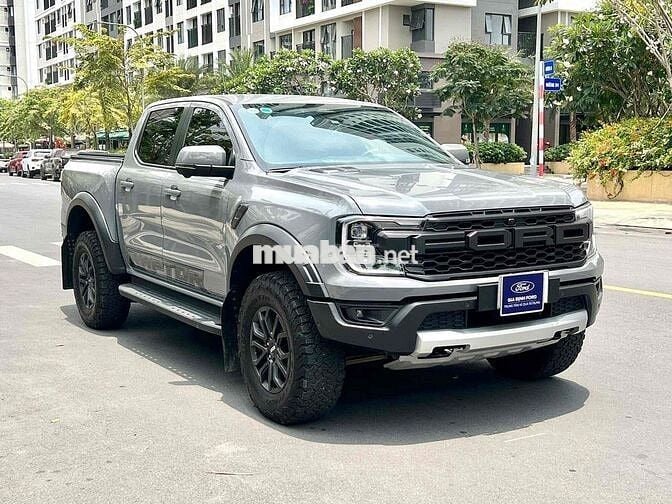 Ford Raptor 2023 Xám nhập Thái chất đẹp, VAY 70%