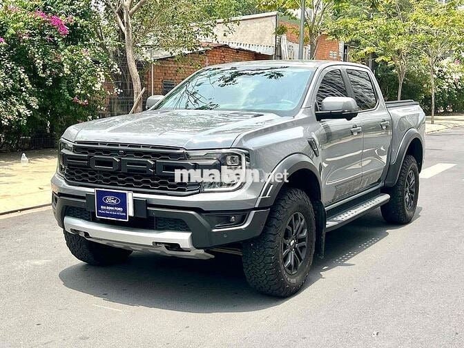 Ford Raptor 2023 Xám nhập Thái chất đẹp, VAY 70%