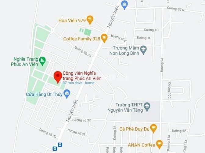 Cần bán 2 nền Huyệt đơn trong Nghĩa trang cao cấp Phúc An Viên