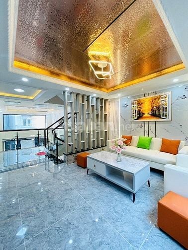 Bán nhà 4,5 tầng hẻm 7 chỗ đậu trong nhà full nội thất P14 GV 