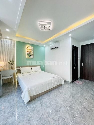 Bán nhà 4,5 tầng hẻm 7 chỗ đậu trong nhà full nội thất P14 GV 