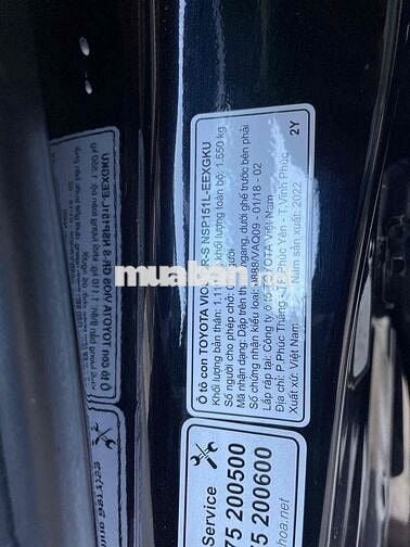 Toyota Vios GR-S 1.5 CVT 2022 - 43000 km