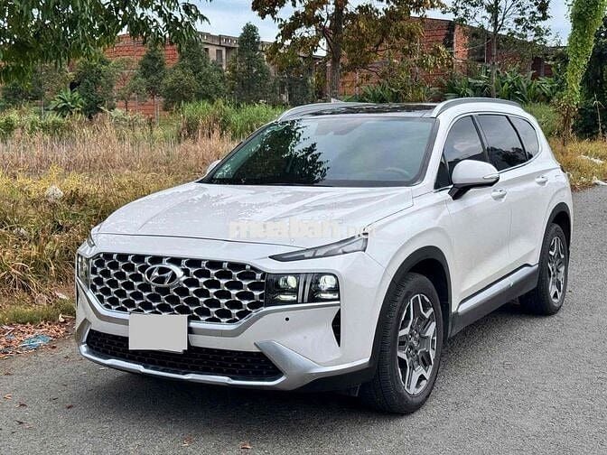 Hyundai SantaFe Trắng 2021 2.5 Premium 17.000 km
