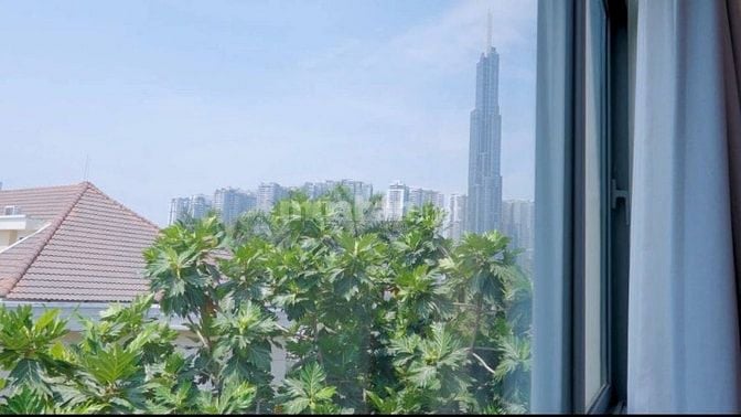 Cho thuê BT thiết kế hiện đại view sông 5PN, hồ bơi, có thang máy, 420