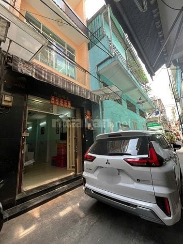  BÁN NHÀ HẺM XE HƠI THÔNG  QUẬN 11.35M 4 TẦNG 4PN. HOANG CÔNG ĐỦ 6.45 