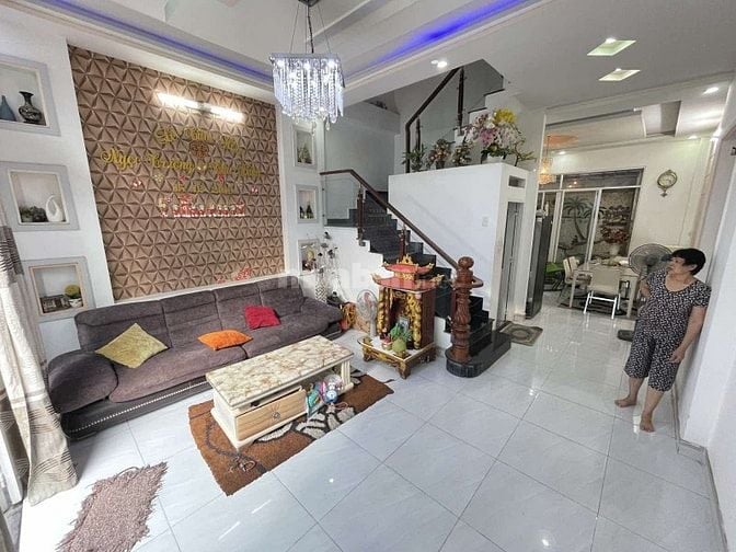Bán nhà HXH 4m Huỳnh Tấn Phát 57,6m2, 1T2L ST, SHR ,cách đường lớn 60m