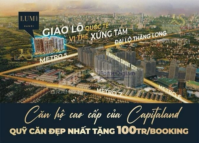 Chính chủ bán căn S6.1605 Lumi Hà Nội CĐT Capital land,view bể bơi