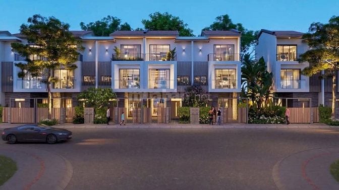Nhà phố 1 trệt 2 lầu liền kề TPHCM