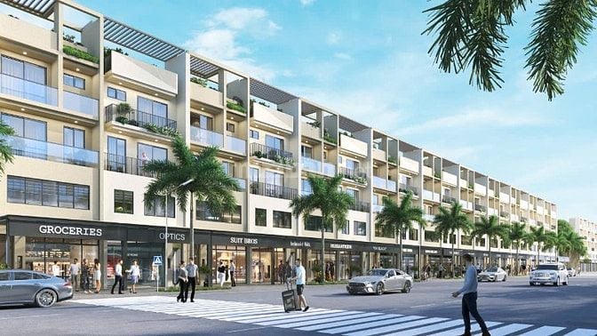 Nhà phố 1 trệt 2 lầu liền kề TPHCM