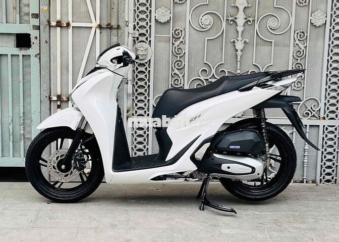 sh 125i mẫu mới trắng đen spoty xe đẹp máy zin 9c